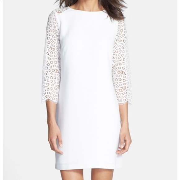 Ivanka Trump Dresses & Skirts - Ivanka Trump White Beautiful Dress